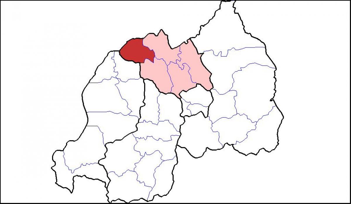 kaart van musanze Rwanda